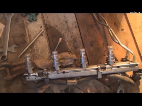 Видео: Замена свечей и форсунок на двигателе 1.5 16 клапанов