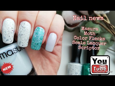 Видео: ЛакоДевичник: новинки Moth, Masura, Scale Lacquer и Color Flecks