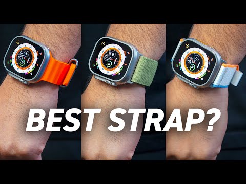 Видео: Я сравнил все ремешки Apple Watch Ultra 2 — (Trail, Alpine и Ocean)