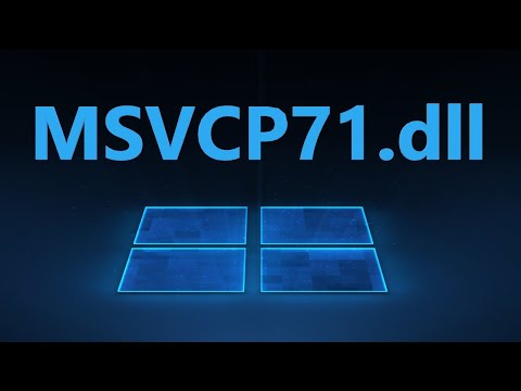 Видео: Как исправить ошибку отсутствия файла MSVCP71.dll в Windows 11/10/7