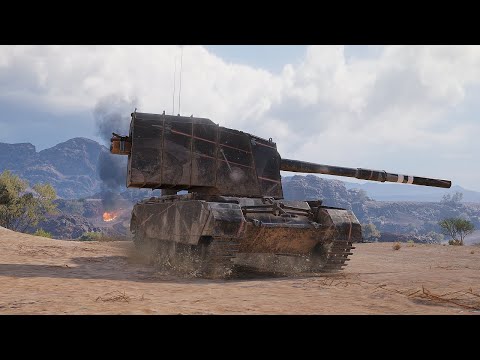 Видео: FV4005 Stage II: Орудие как гром среди ясного неба • World of Tanks