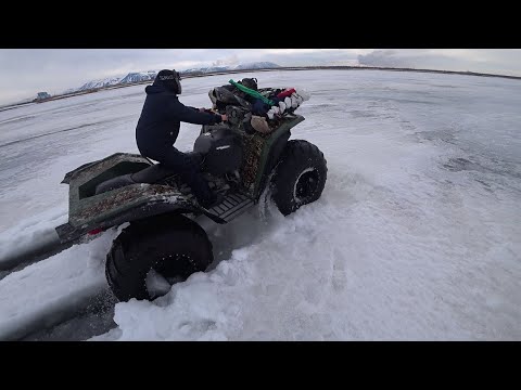 Видео: Рыбалка не удалась/испытали квадроцикл СОКОЛ