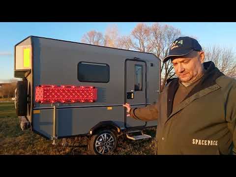 Видео: MVT RANGER 330, off-road caravan. Внедорожный прицеп, автодом MVT RANGER 330.