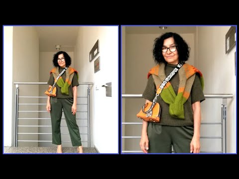 Видео: Летняя водолазка крючком . Каплеобразный вырез по спине.