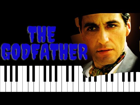 Видео: The Godfather Theme на Пианино. Лёгкая версия.