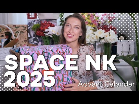 Видео: Роскошь в каждой ячейке. Обзор Space NK Advent Calendar#adventcalendar #beautybox #unboxing