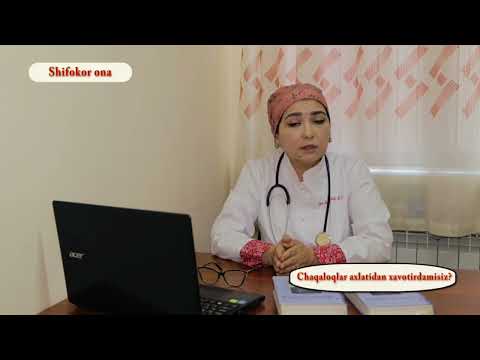 Видео: Чакалок ахлатидан хавотирдамисиз..? Видеони куринг! #shifokor #bola #farzand #maslahat #ona #bolalar