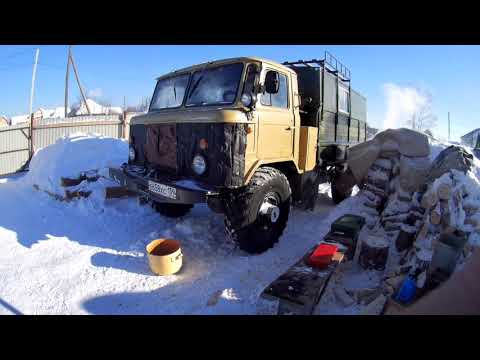Видео: Газ 66 замена помпы, протяжка Гбц.