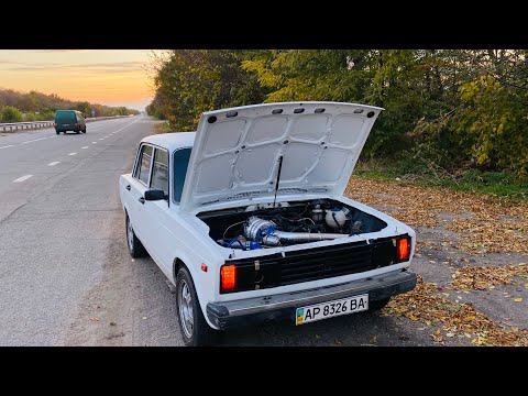 Видео: Дурные турбо покатушки на свежеиспечённом корче Тумана😈