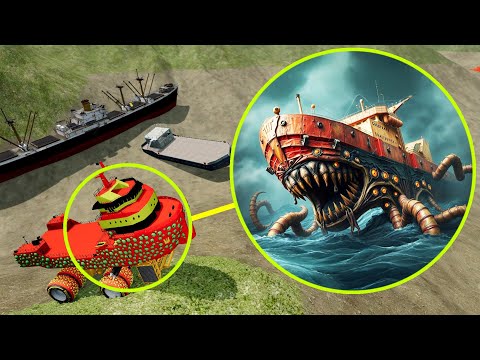 Видео: НАШЛИ ЗАТОНУВШИЕ КОРАБЛИ ПОЖИРАТЕЛИ! В РЕАЛЬНОЙ ЖИЗНИ И В ИГРЕ! Гоша и Чич.