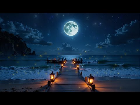 Видео: Мгновенно Засыпайте Под Успокаивающие Океанские Волны • Устраните Подсознательный Негатив