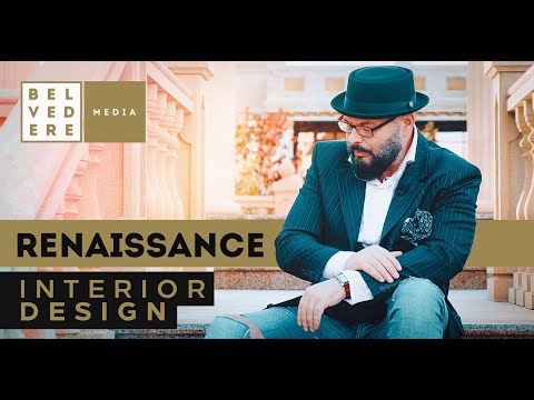 Видео: Интерьер в стиле РЕНЕССАНС | RENAISSANCE interior design