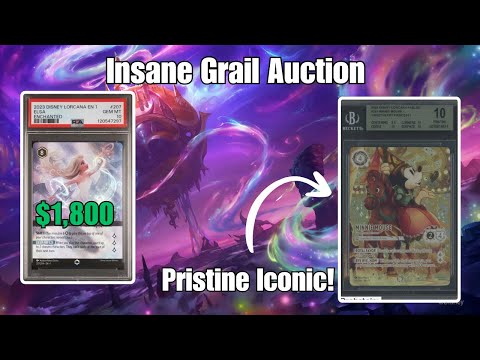 Видео: Крупный аукцион eBay BGS Grail 🔥 + Последние продажи на рынке оценённых карт 📊