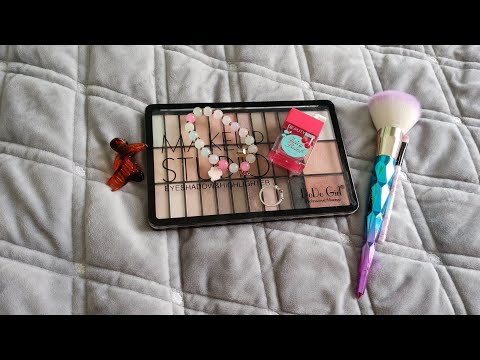 Видео: АСМР ШКОЛА| Сделаю тебе макияж для школы💕💗💞