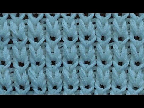 Видео: Лёгкий, пышный , тёплый узор спицами для свитера, шарфа, жилета.