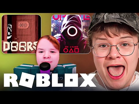 Видео: КАША В ROBLOX | DOORS И ИГРА в КАЛЬМАРА