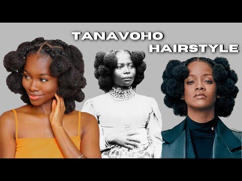 Видео: 🚨Новая прическа — Как сделать прическу Танавохо | Африканская прическа 4c для начинающих