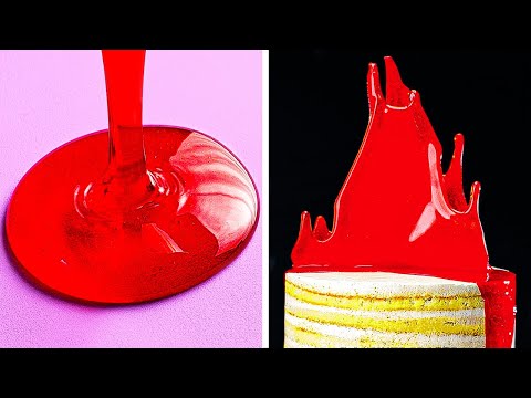 Видео: 24 ПРОСТЫХ И КЛАССНЫХ ИДЕЙ ДЕКОРА ДЛЯ ТОРТА