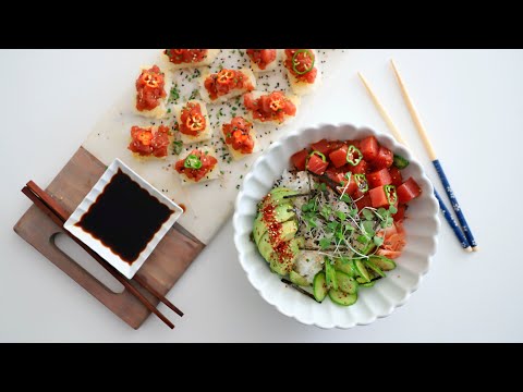 Видео: Тартар из Тунца с Хрустящим Рисом | Покэ с Тунцом | Рецепт от Эгине - Heghineh Cooking Show