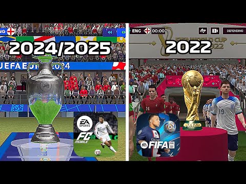 Видео: Эволюция турниров и событий FIFA/FC Mobile, 18, 23, 24, 25