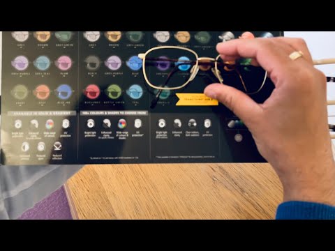 Видео: ASMR: Выбор идеальных линз (ролевая игра)