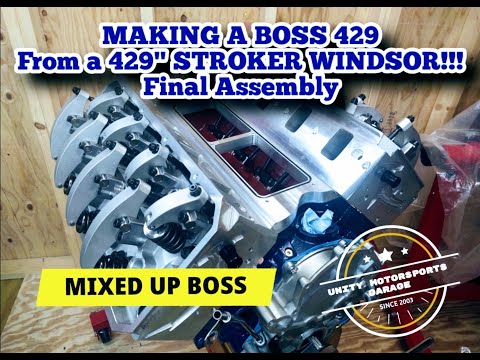 Видео: BOSS 429 от 429-дюймового Stroker WINDSOR??? Проект MIXED UP BOSS