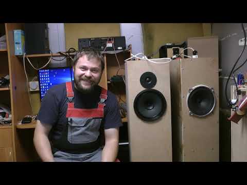 Видео: Ширики + вч Visaton bg20/8 + SC 10N/8 или 10ГДШ + DaytonAudio ND16FA-6
