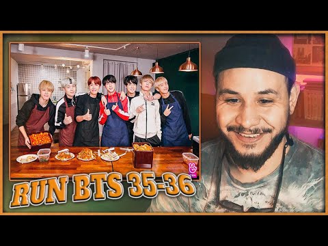 Видео: RUN BTS - 35-36 Эпизод 😀БТС ГОТОВЯТ КИМЧИ😀 РЕАКЦИЯ