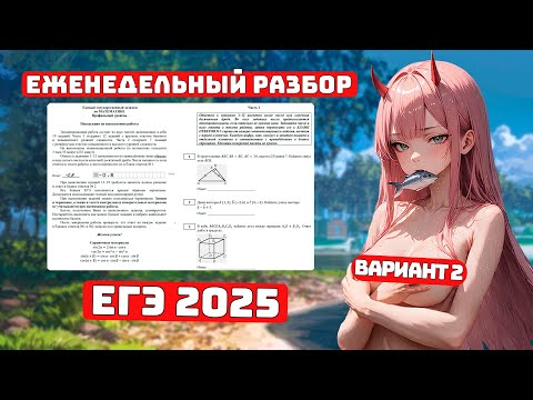 Видео: Подготовка к ЕГЭ 2025 №2, для Чайников, Профиль