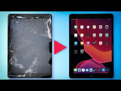 Видео: Замена экрана на iPad 7-го поколения! (iPad 10,2 дюйма) Руководство
