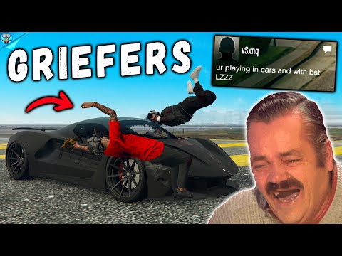 Видео: Уничтожаем потных гриферов в GTA Online!