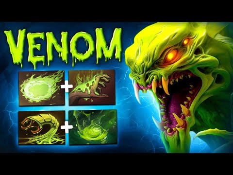 Видео: ВЕНОМАНСЕР (поддержка) - мерзкий и надоедливый | Venomancer Dota 2