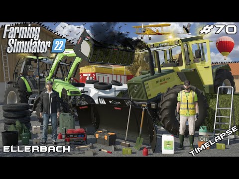 Видео: ЗАВЕРШЕНИЕ УБОРКИ СИЛОСА И УКРЫТИЕ БУНКЕРА С @kedex | Ellerbach | Farming Simulator 22 | Эпизод 70