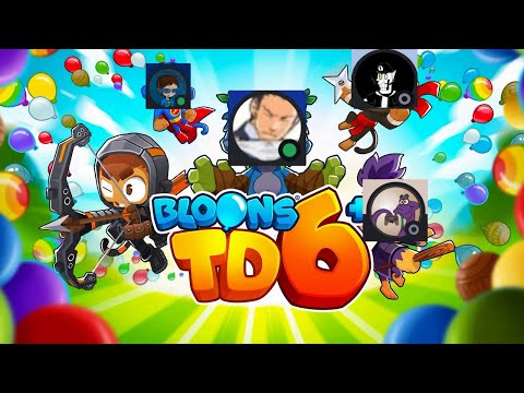 Видео: Bloons Tower Defense 6 - BTD6! КООП-СТРИМ. Оборона!#7 || feat. @maxmad5089  и другие. Вход - 1 лайк)