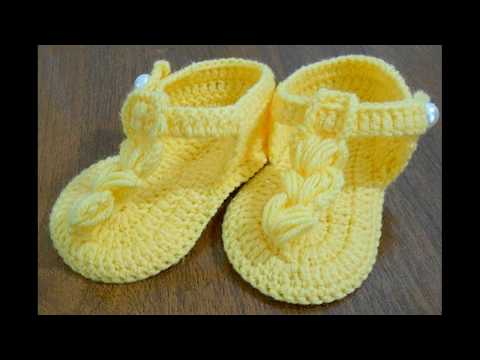 Видео: #пинетки сандалии крючком девочке