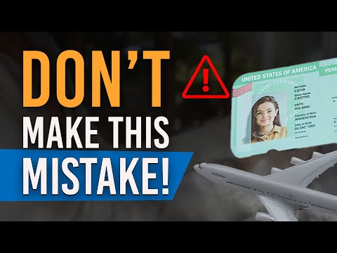 Видео: ✈️ Путешествуете с просроченной грин-картой? Вот что вам нужно знать!