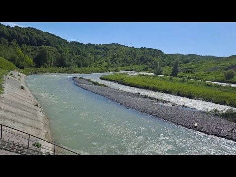 Видео: река тентек.красота природы