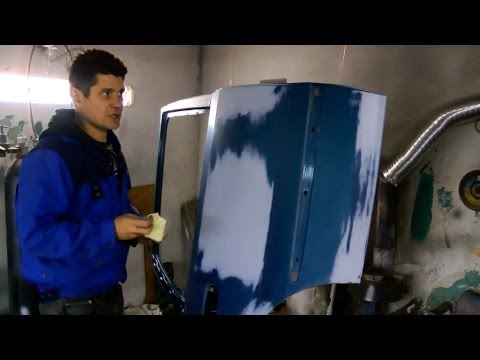 Видео: Красим дверь Часть 2