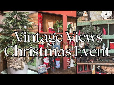Видео: Рождественское мероприятие «Junk With Us+Vintage Views»