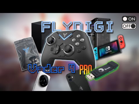 Видео: Flydigi Vader 4 Pro + Сменные Sticks + Brook Wingman XB2  + SoundTest, Soft + PC,Xbox,Nintendo,IOS