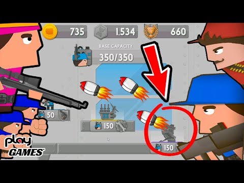 Видео: Clone Armies НОВЫЙ ГЕРОЙ! РАКЕТНИЦА уничтожила ВСЕХ! Битва солдатиков игра Клон Армия