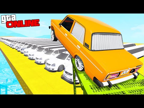 Видео: МОЖНО ЛИ ПЕРЕПРЫГНУТЬ 100+ ОГРОМНЫХ ЛИМУЗИНОВ В ГТА 5! ЭКСПЕРИМЕНТЫ в ГТА 5 МОДЫ!