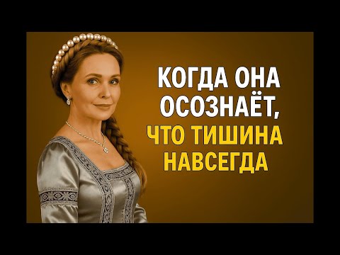 Видео: Когда она понимает, что тишина навсегда      Стоическая сила после расставания