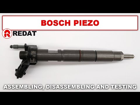 Видео: Пьезофорсунки Bosch — сборка, разборка и проверка