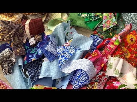 Видео: От этих лоскутков стала совсем крейзи DIY мастер класс