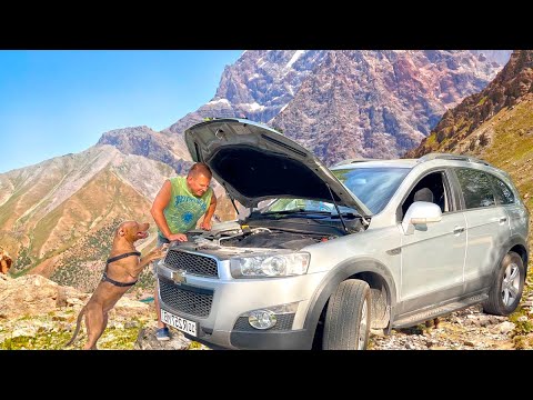 Видео: СЛОМАЛАСЬ МАШИНА В ГОРАХ! ИЩЕМ НОЧЛЕГ С ДЖИНОЙ