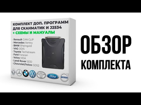 Видео: Комплект программ для Сканматик и j2534