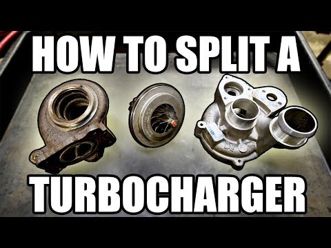 Видео: Как разобрать и осмотреть турбокомпрессор // Borg Warner K03