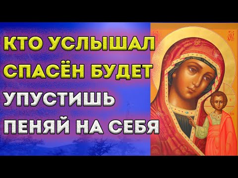 Видео: УСПЕЙ СЕГОДНЯ ПОМОЛИТЬСЯ и завтра придёт то о чём просите