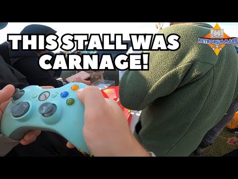 Видео: В этом киоске была настоящая БОЙНЯ! Охота за видеоиграми на местной распродаже из багажника автом...